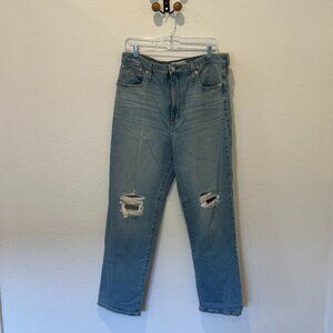 Madewell The Perfect Vintage Straight Jean in Danby Wash
